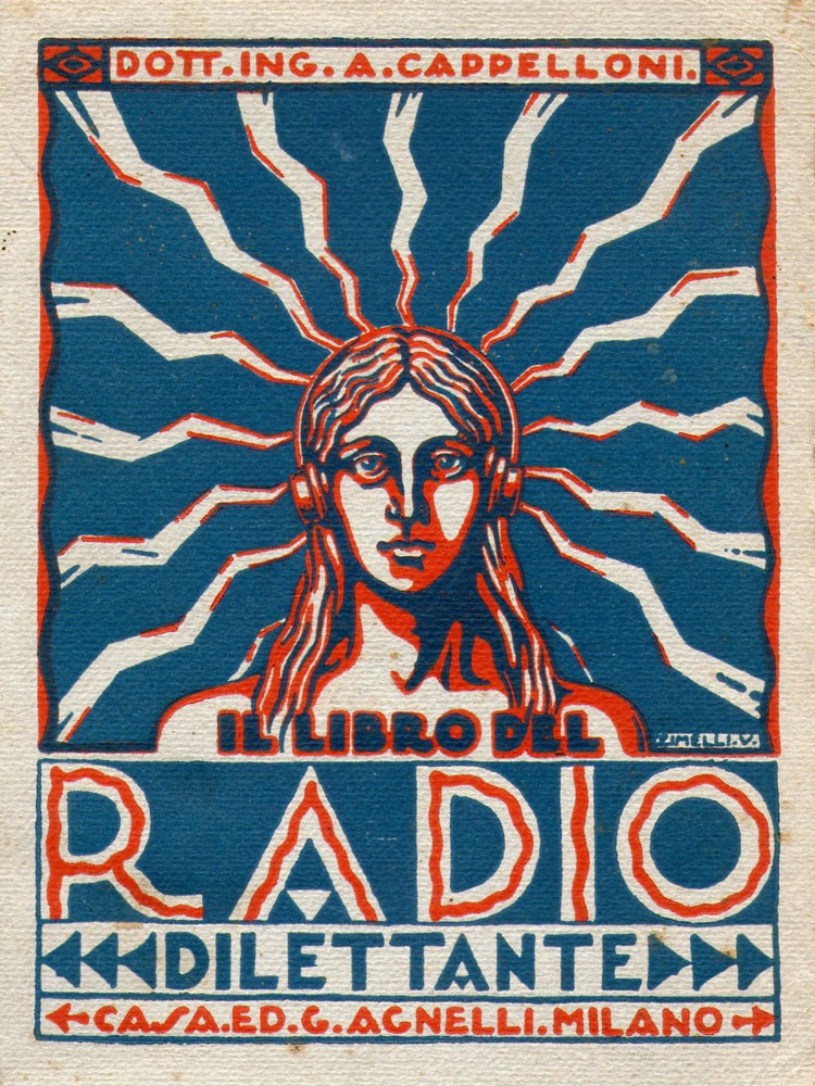 Copertina del libro “Il radio dilettante”