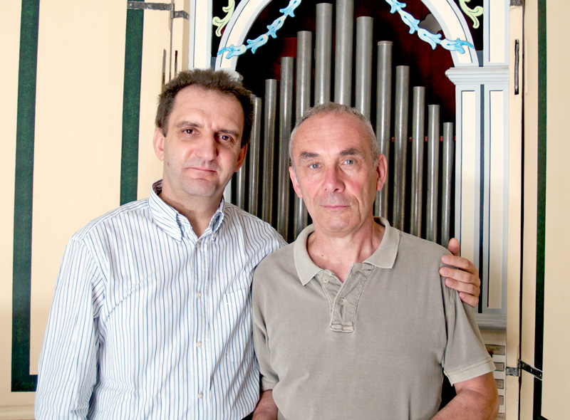 Serafino Corno e Walter Ferrario