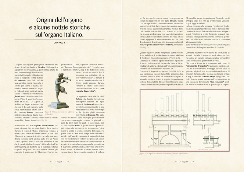 CAPITOLO 1- Origini dell'organo e alcune notizie storiche sull'organo italiano.