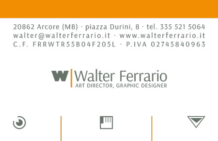 Walter Ferrario, realizzazione del servizio fotografico