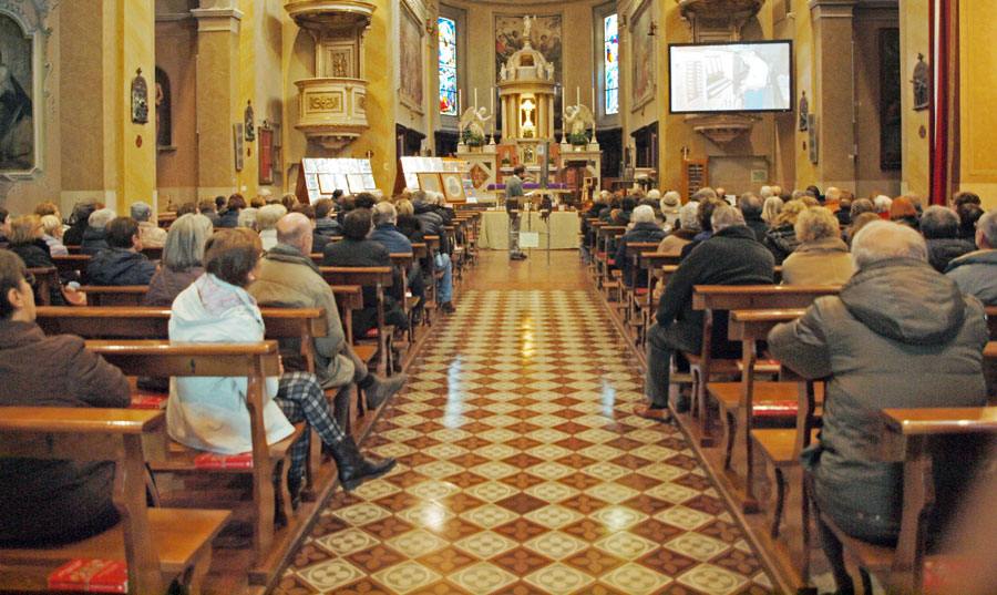 Il pubblico alla conferenza