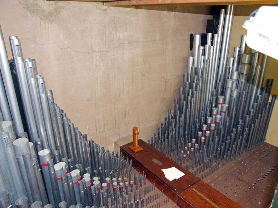 Lavori di pulitura, intonazione ed accordatura dell’organo Corale Recitativo della Collegiata di Seregno.