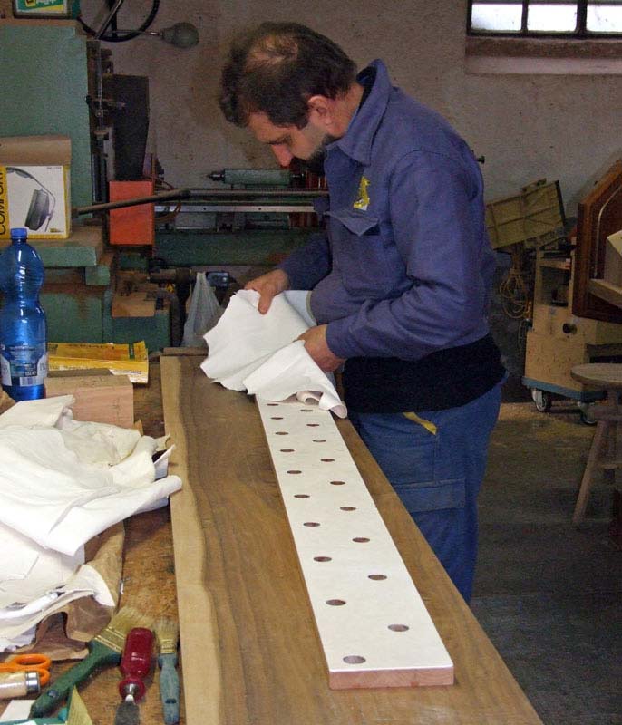 Costruzione dei due somieri maestri del Grand’Organo della Collegiata di Seregno.