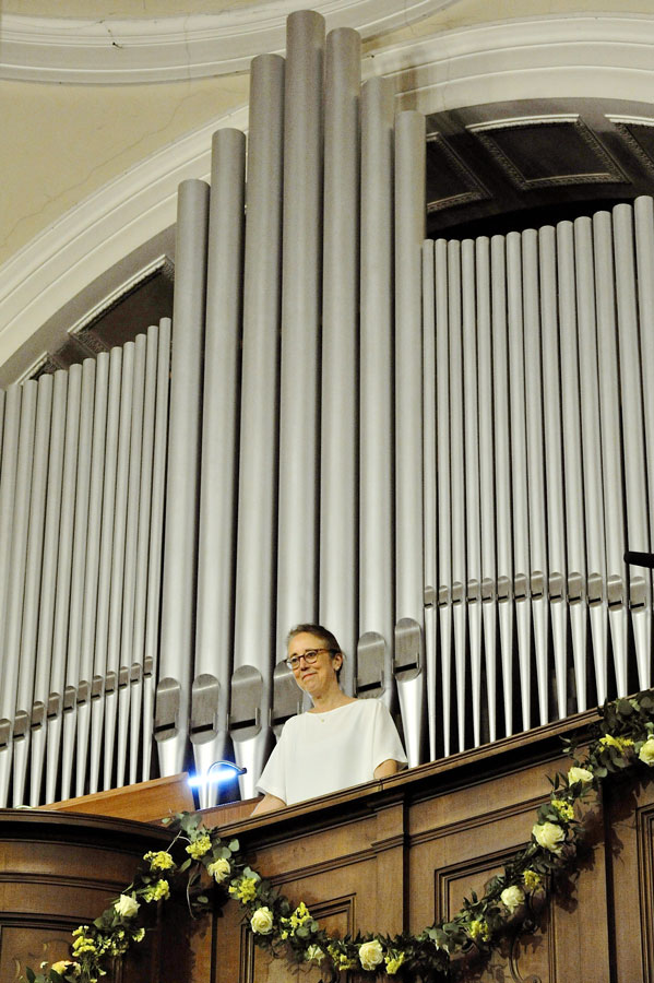 Gli applausi finali a Sophie-Véronique Cauchefer-Choplin (foto Francesco Viganò)