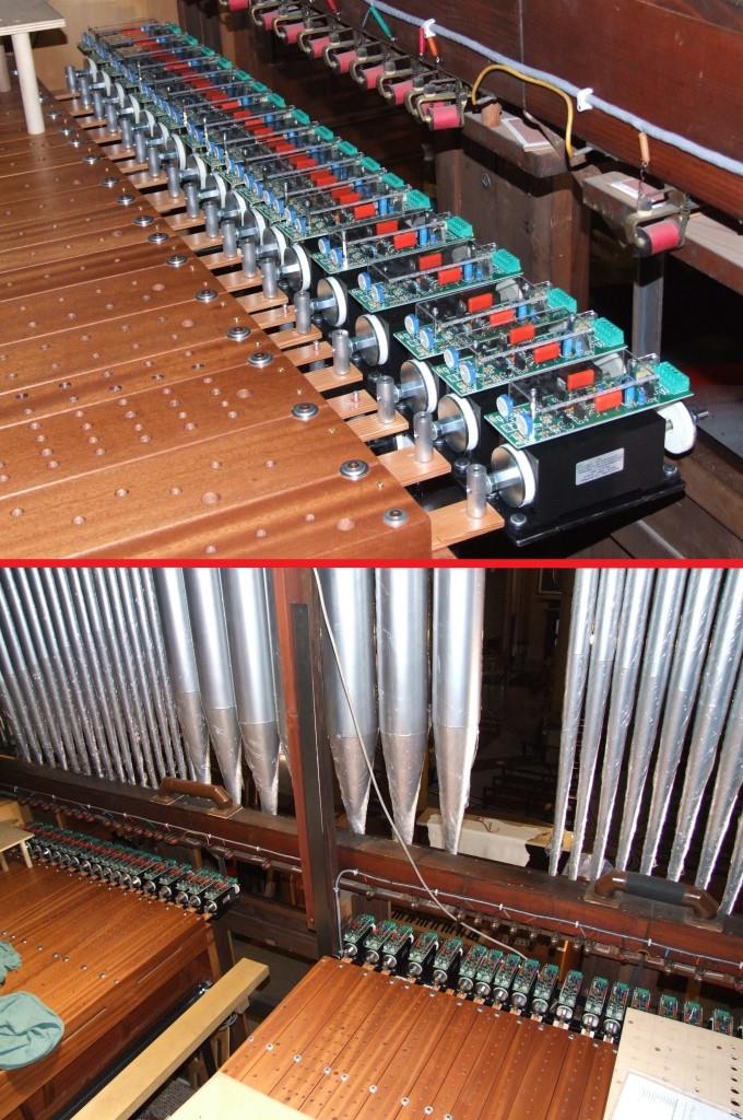 L’applicazione dei solenoidi ai nuovi somieri del Grand’Organo della Basilica di Seregno 