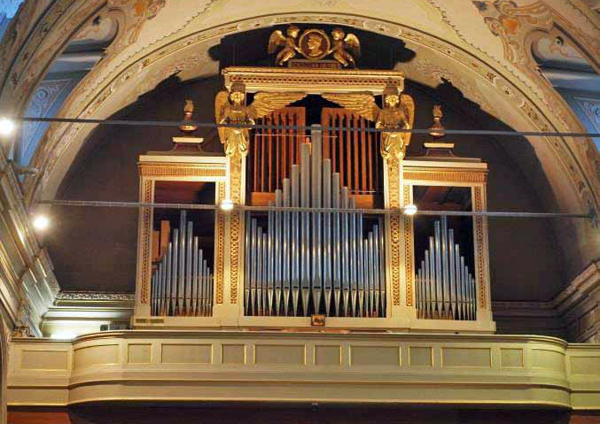 Organo a canne della chiesa di S. Ambrogio a Merate