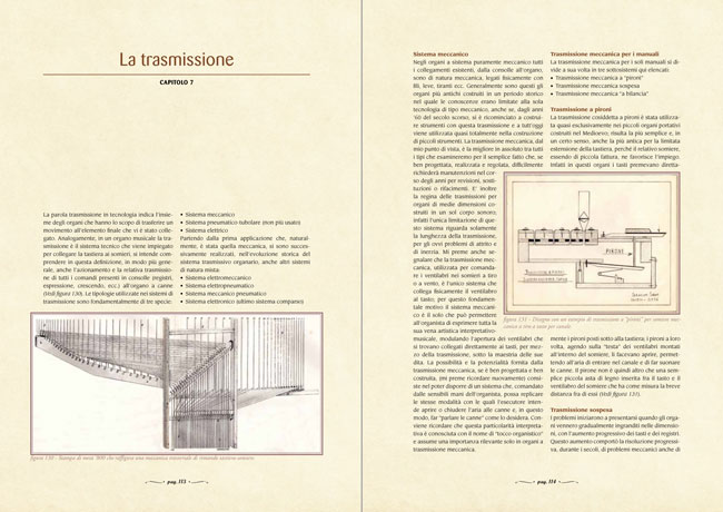 L'arte organaria - La trasmissione - capitolo 7